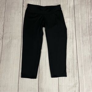 BADGER SPORT Women’s Black Cropped Leggings Size Medium